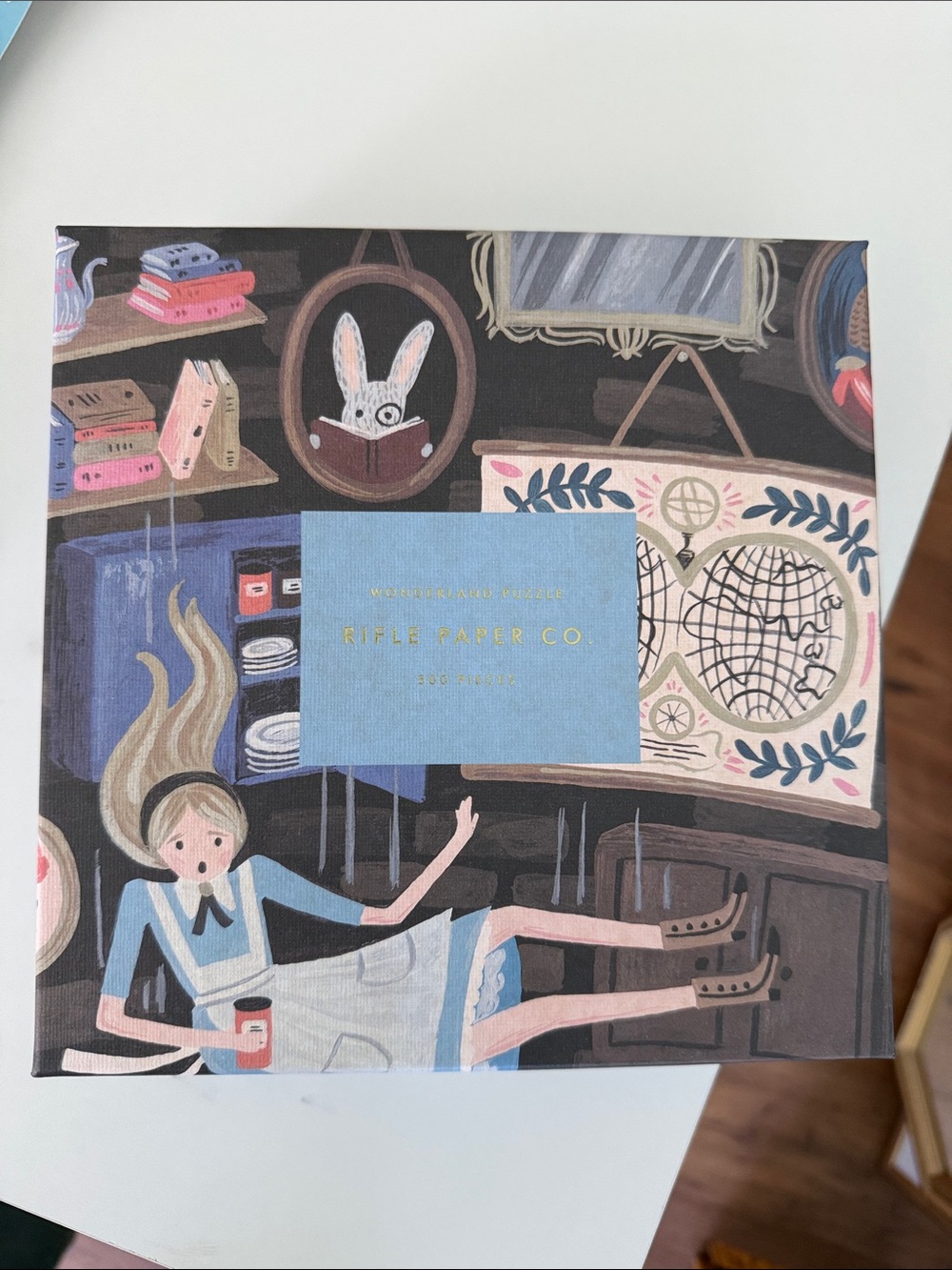 Rifle Paper Co. Alice in Wonderland Illustrated Puzzle BNIB